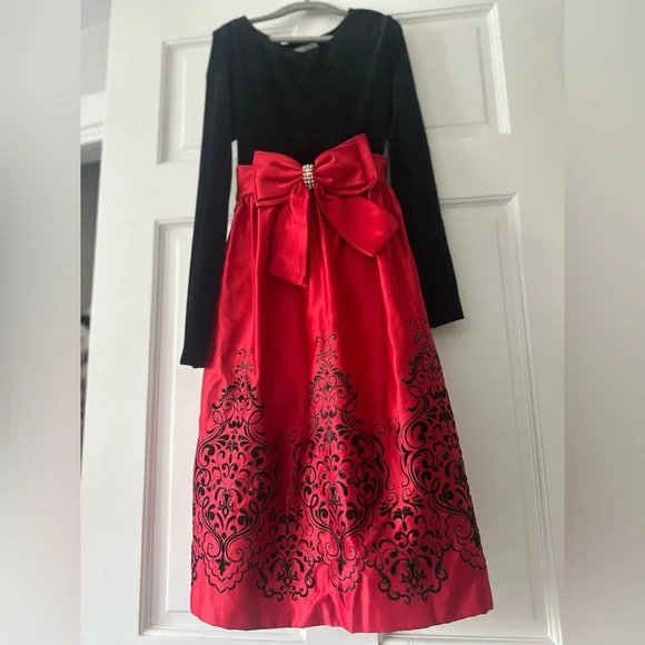 Rare Editions red dress - Picture 9 of 11